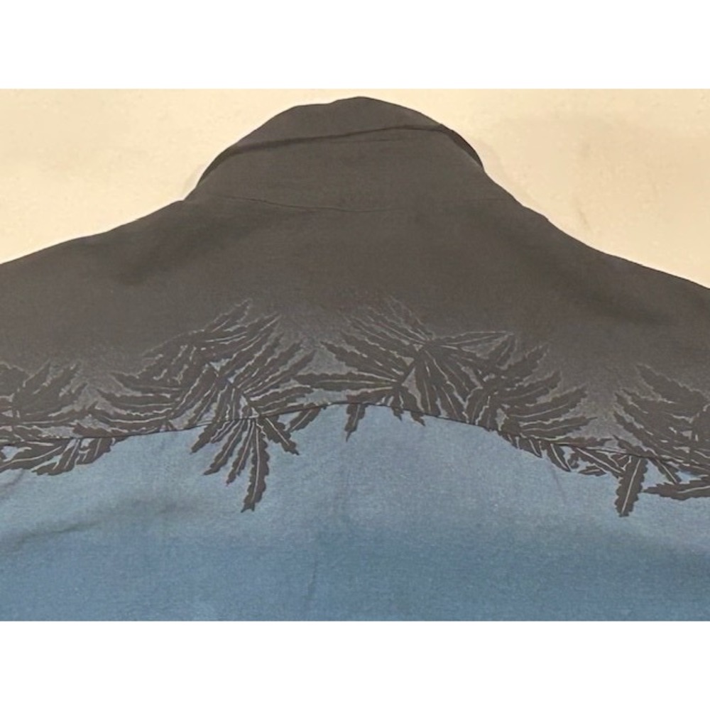 Campia Moda Men's Tropical Hawaiian Island Palm Trees Short Sleeve Shirt- Size M - Picture 5 of 12